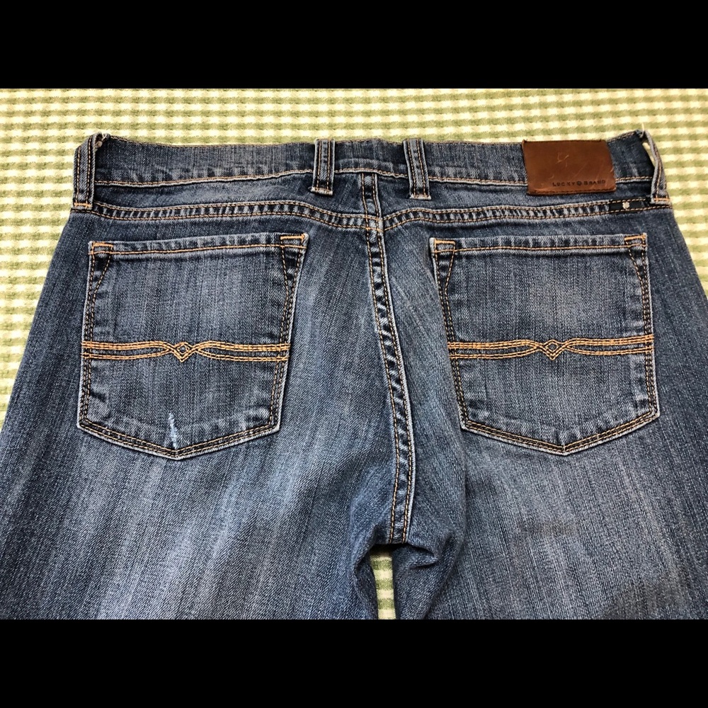 Lucky Brand jeans Charlie baby boot size 4/27